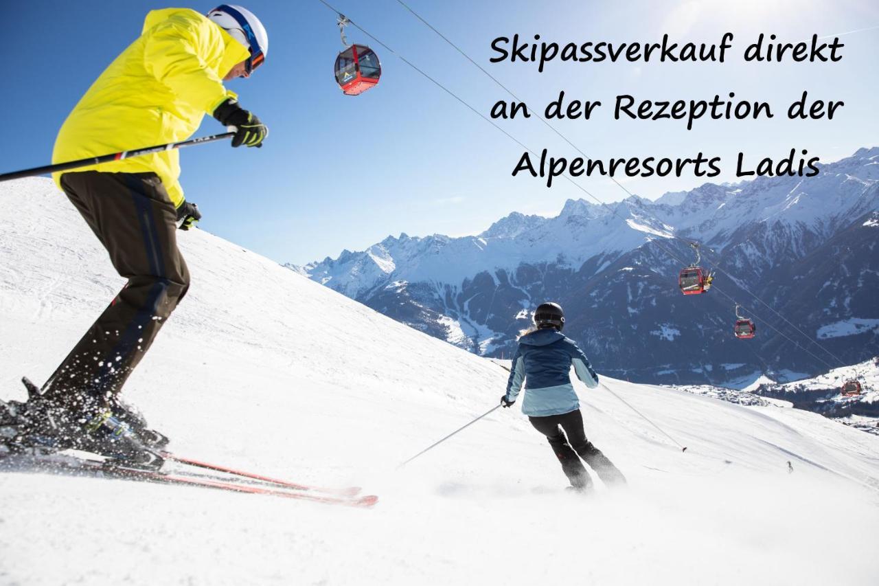 Alpenapart Ladis Ehemals Alpenapart Alexander Inklusive Sommer Bergbahnticket Exterior photo